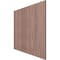 Ekena Millwork 23 3/4W x 23 3/4H x 3/8T Wood Hobby Board, Walnut HBW24X24X375AWA - alternate 3